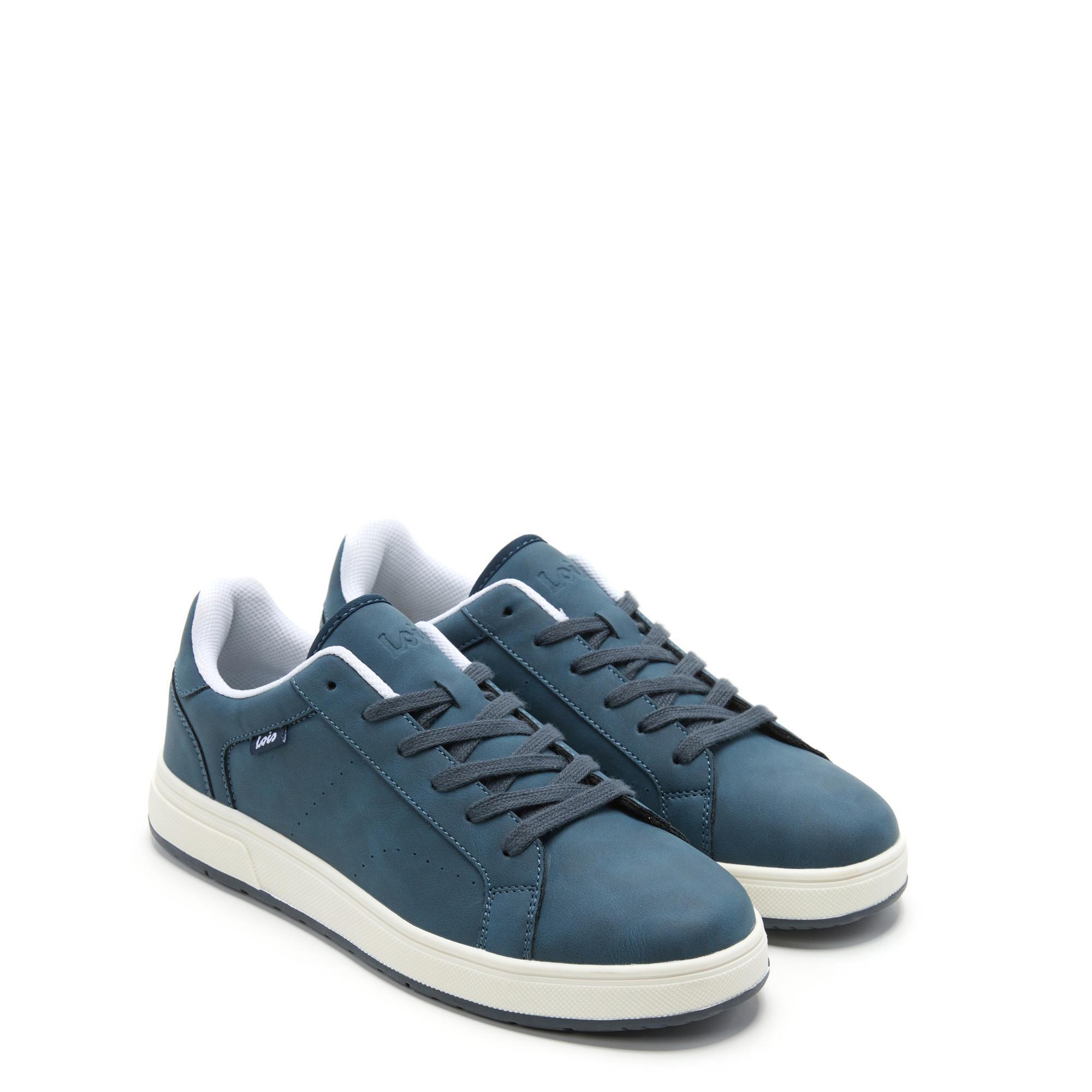 Zapatillas Lois Hombre 64489 Azul Marino con Cordones 2/5