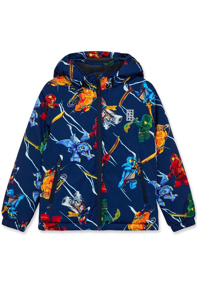 Kurtka Zimowa Dziecięca Wodoodporna LEGO Ninjago Jad 603