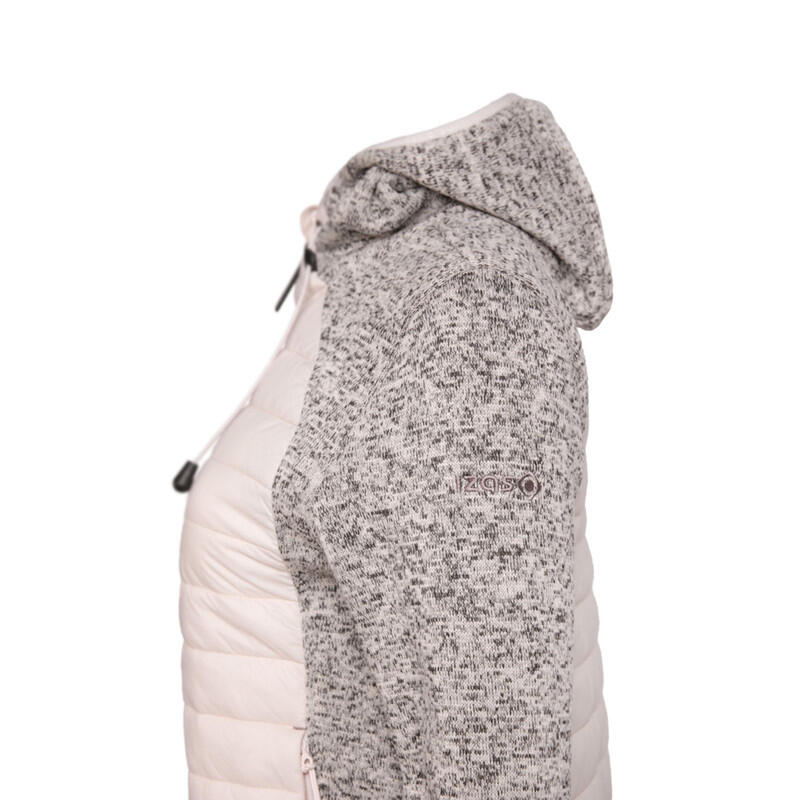 Izas NOYA W Veste en tricot polaire avec panneaux thermiques - coupe - vent 4/4