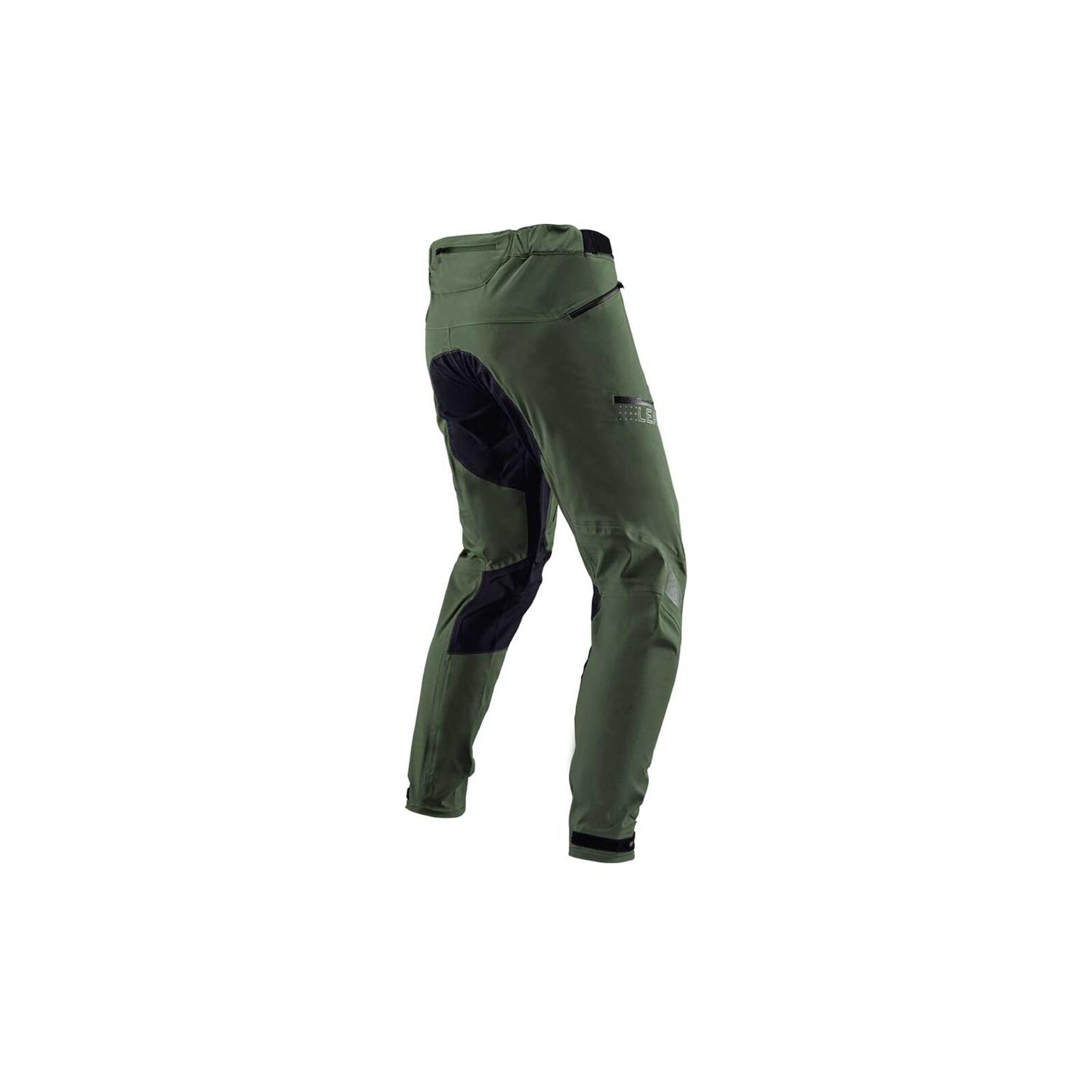 Pantaloni MTB lunghi HydraDri 5.0 impermeabili e traspiranti Verde Uomo 2/5