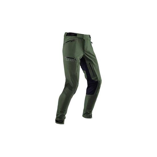 Pantaloni MTB lunghi HydraDri 5.0 impermeabili e traspiranti Verde Uomo