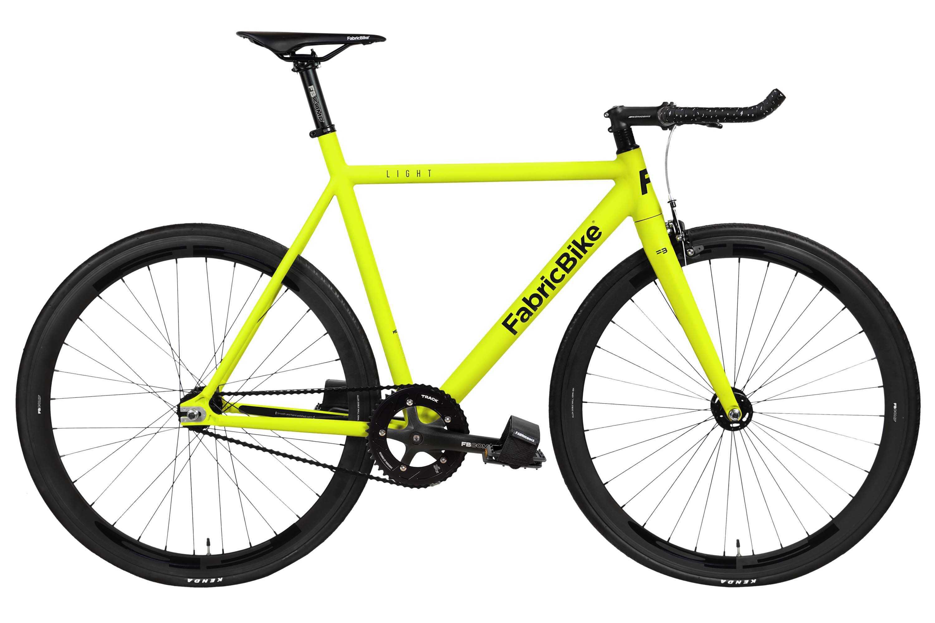 FABRICBIKE Bicicletta Fixie Light in Alluminio 28" – Yellow Lime