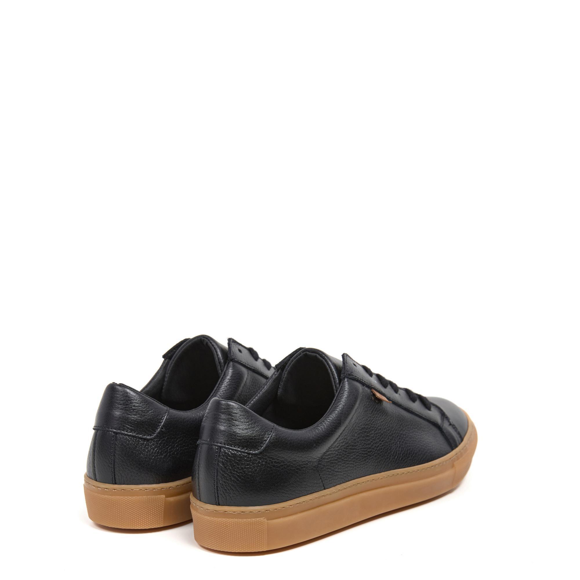 Zapatillas Lois Hombre 74440 Negras con Cordones 3/5
