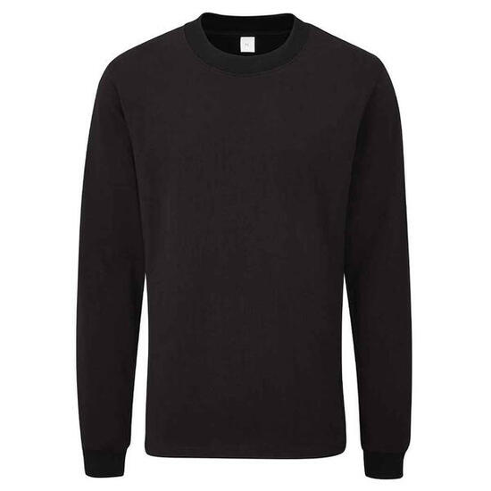 Tshirt Manches Longues ESSENTIAL Adulte (Noir)