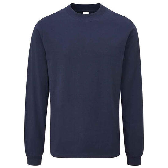 Tshirt Manches Longues ESSENTIAL Adulte (Bleu Marine)