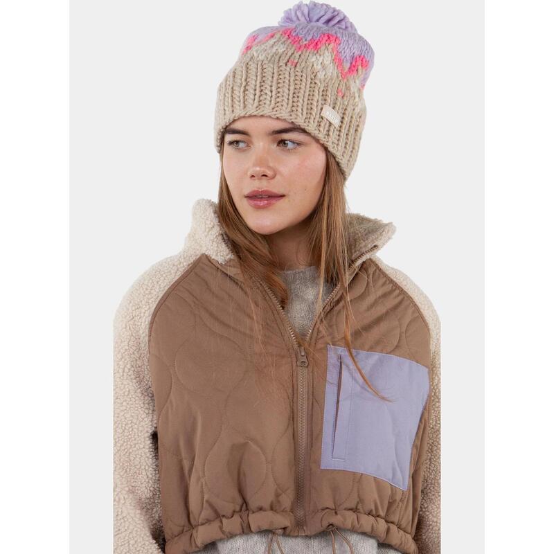 Caciula cu mot Curley Beanie femei