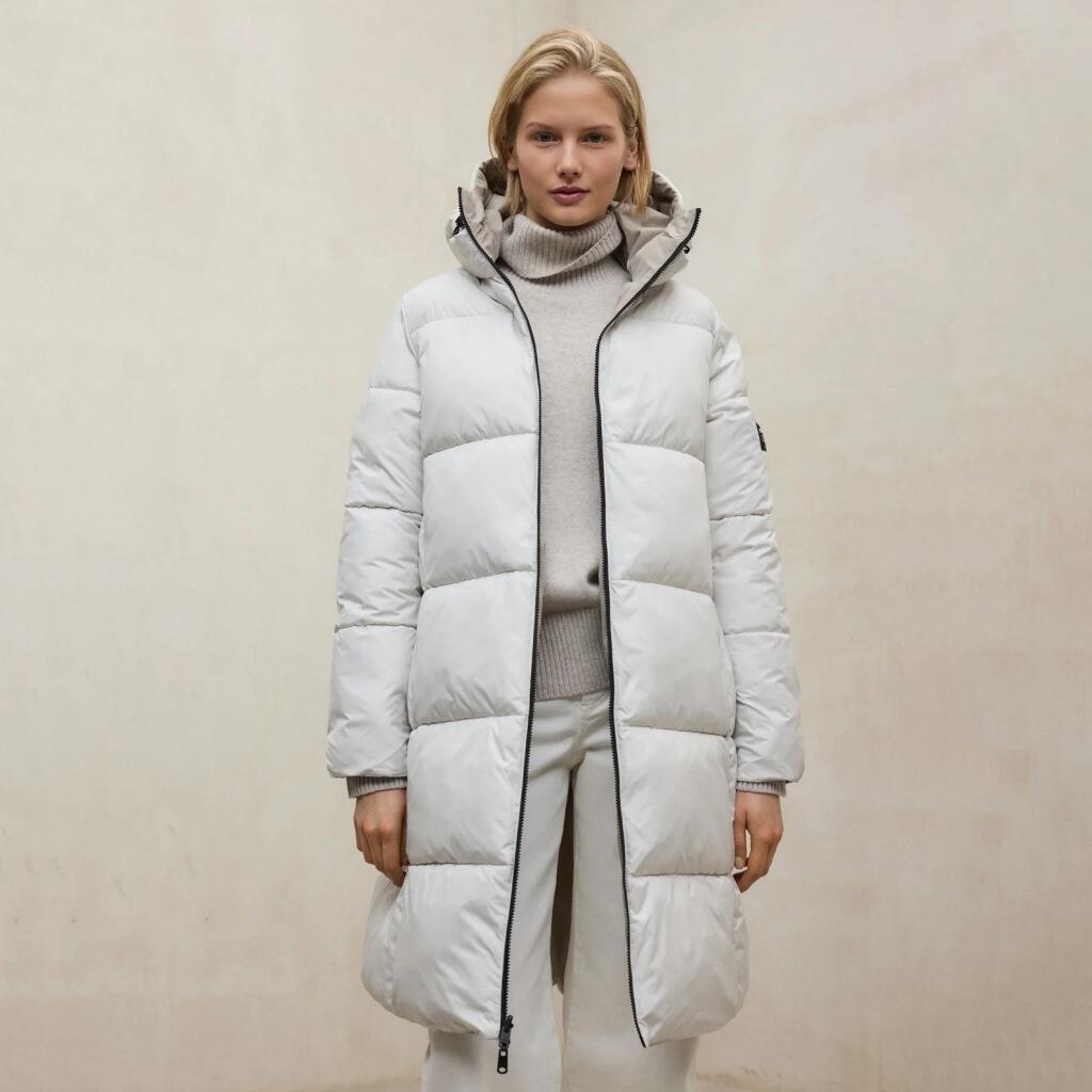Veste Ecoalf Modèle Baru Reversible Couleur Brun Clair 3/5