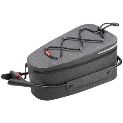 Klickfix Satteltasche Contour Waterp. SA grau, 4ltr, inkl. Contour-Adapter