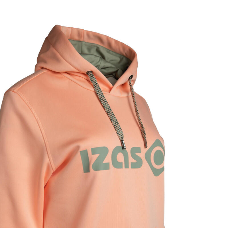 Sweatshirt DUERO W V4 para mulher com capuz ajustável, logótipo e bolso frontal 6/7