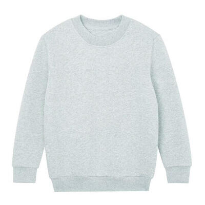 Felpa Semplice Bambini Mantis Essential Grigio Erica Mélange