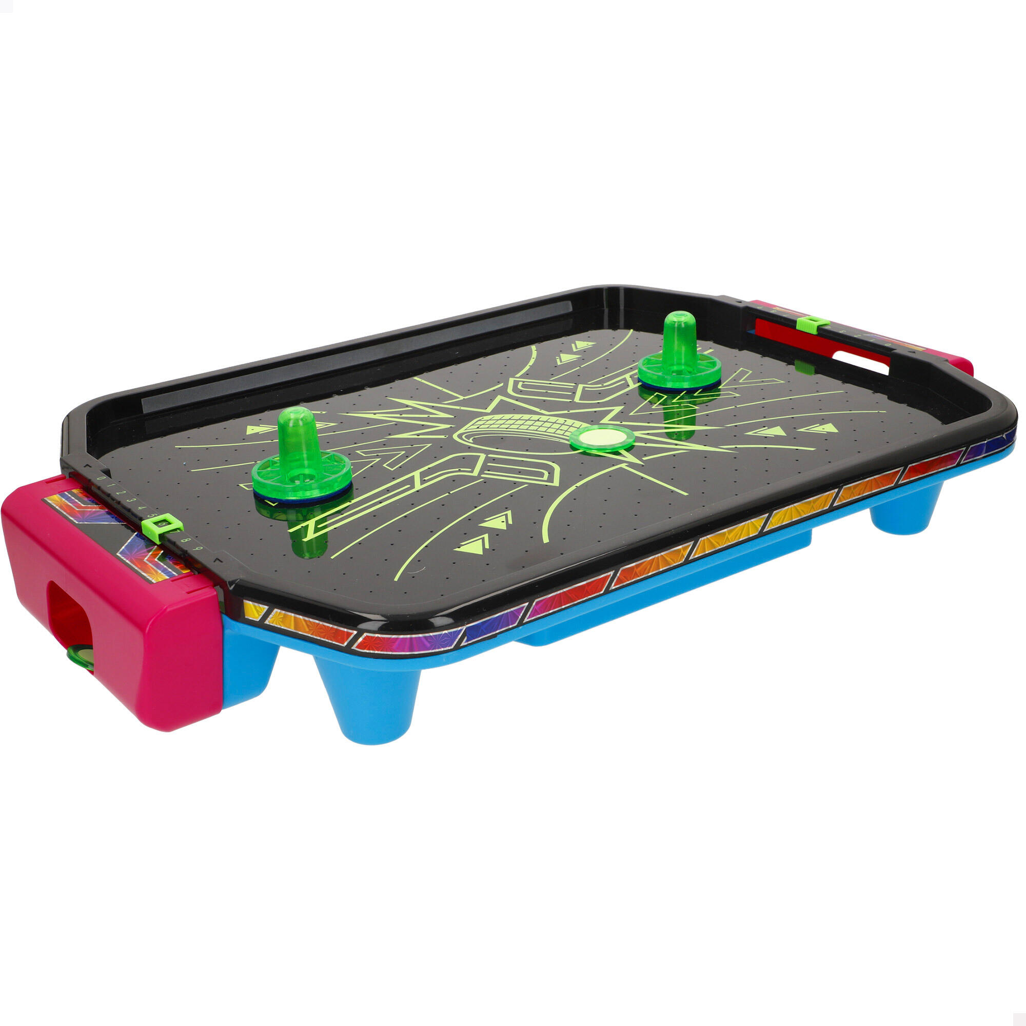Air hockey de mesa neón con luces y sonido CB Games 1/7
