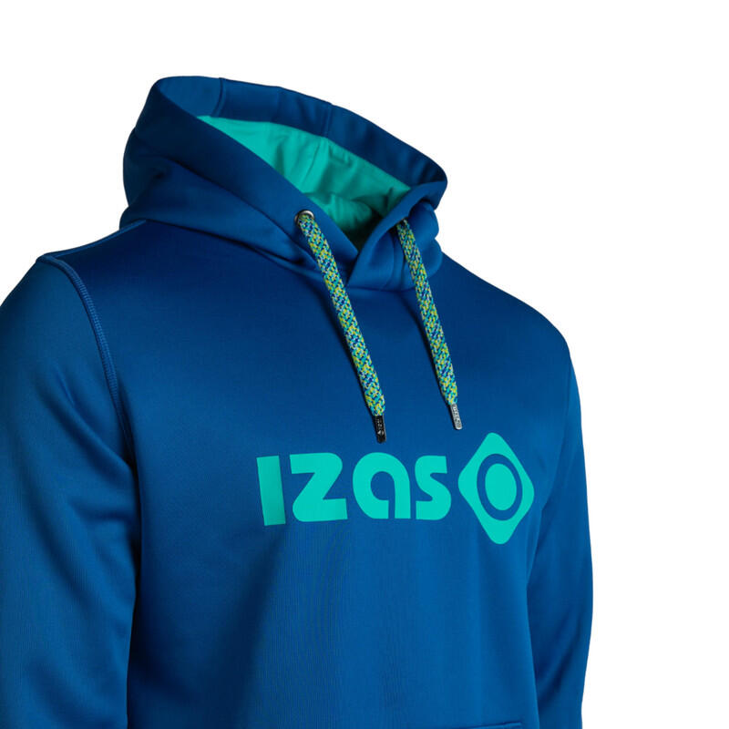 Herrensweatshirt DUERO M V4 mit verstellbarer Kapuze, Logo und Kängurutasche 3/3