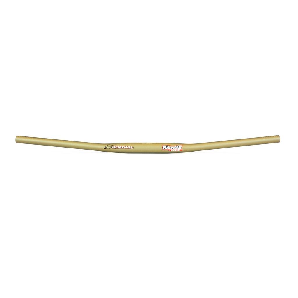 GUIDON RENTHAL FAT BAR LITE ZERO RISE, 780mm 31,8 Ø GOLD