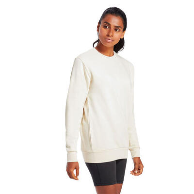Unisex essential effen sweatshirt voor volwassenen (bourgondië)