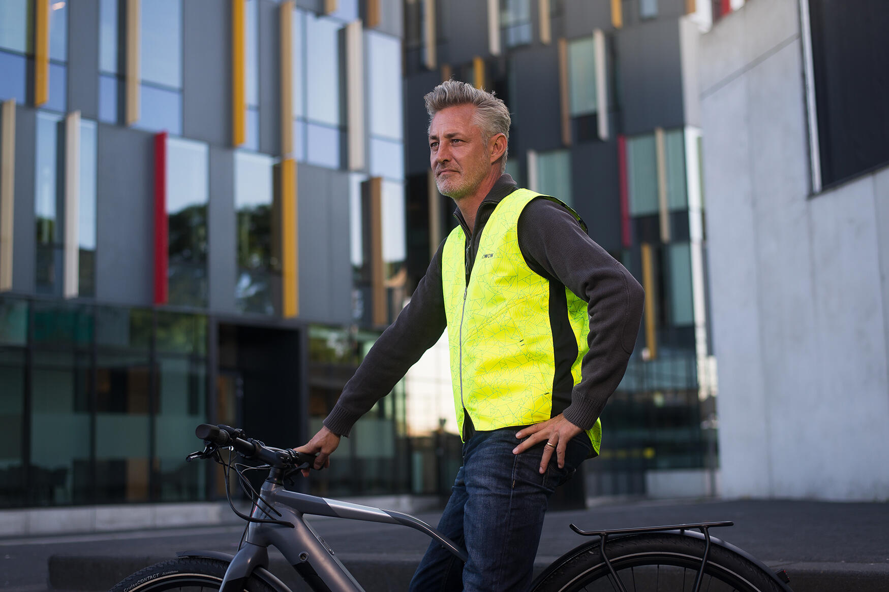 WOWOW Gilet réversible pour vélo Copenhagen 5/5