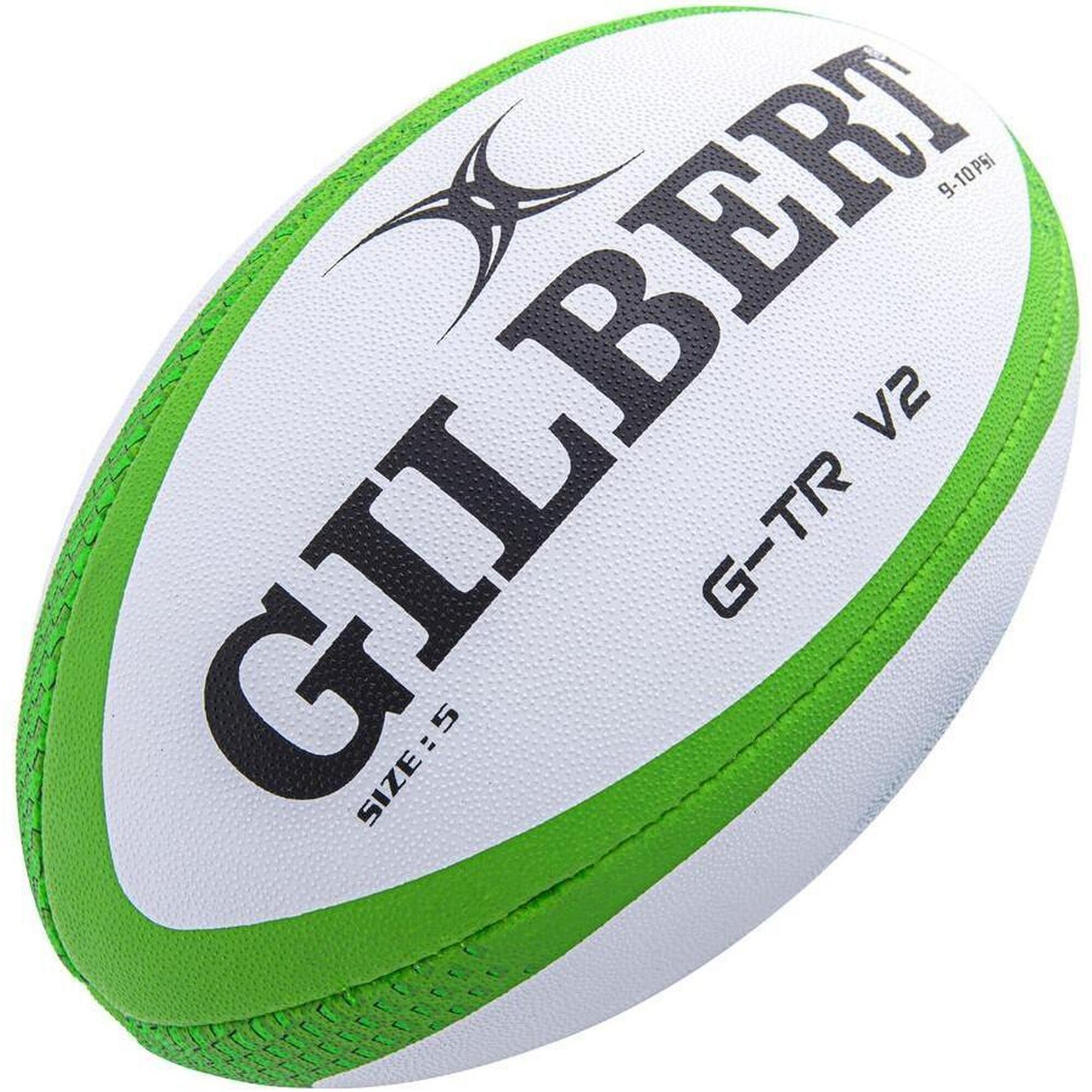 Gilbert - Balle Gtr-v2 7s Trainer Taille 5 - Ballon De Rugby - Vert - 5 - Decathlon