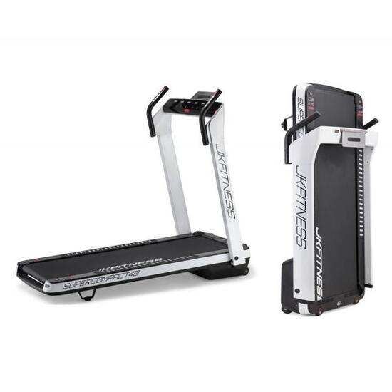 Tapis Roulant JK Fitness SUPERCOMPACT48 white 2021 compatibile Zwift e Kinomap