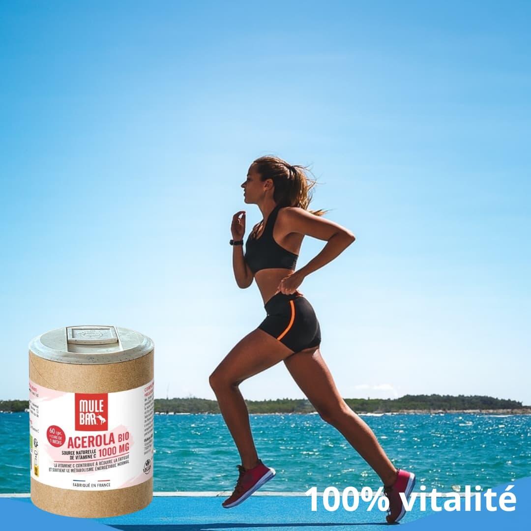 Acérola Vitamine C 1000mg Mulebar 3/6