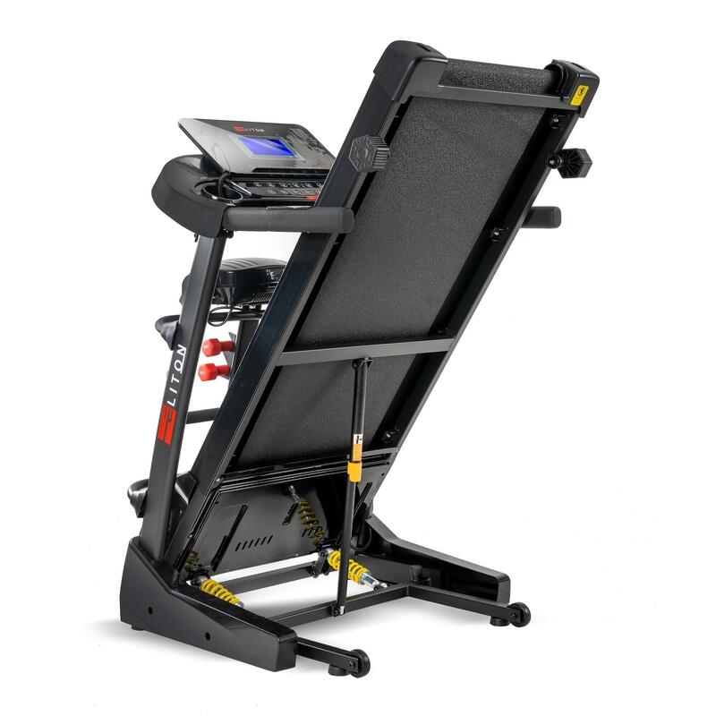 Banda de alergare electrică VIGO MIDI 16 km/h, 150 kg, cu funcție de masaj
