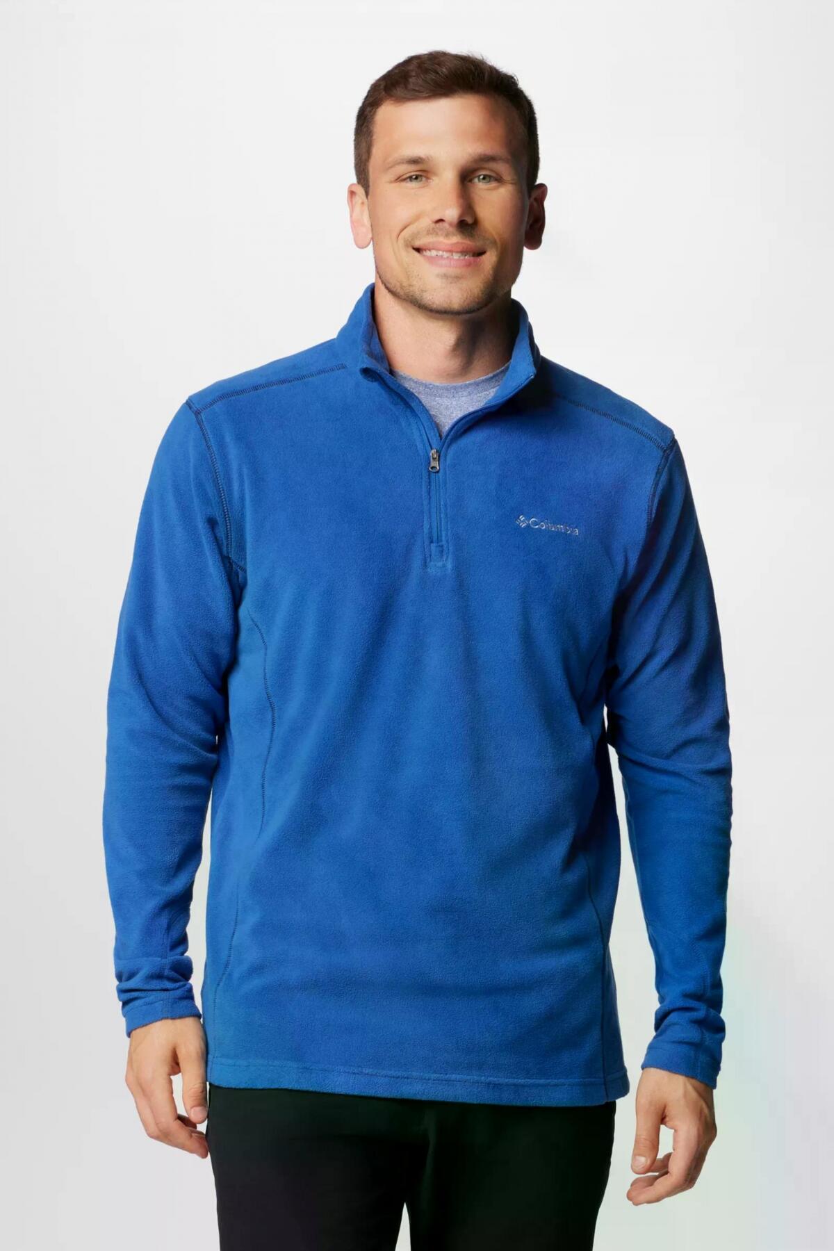 Bluza polarowa COLUMBIA KLAMATH RANGE II HALF ZIP Niebieski 5/5