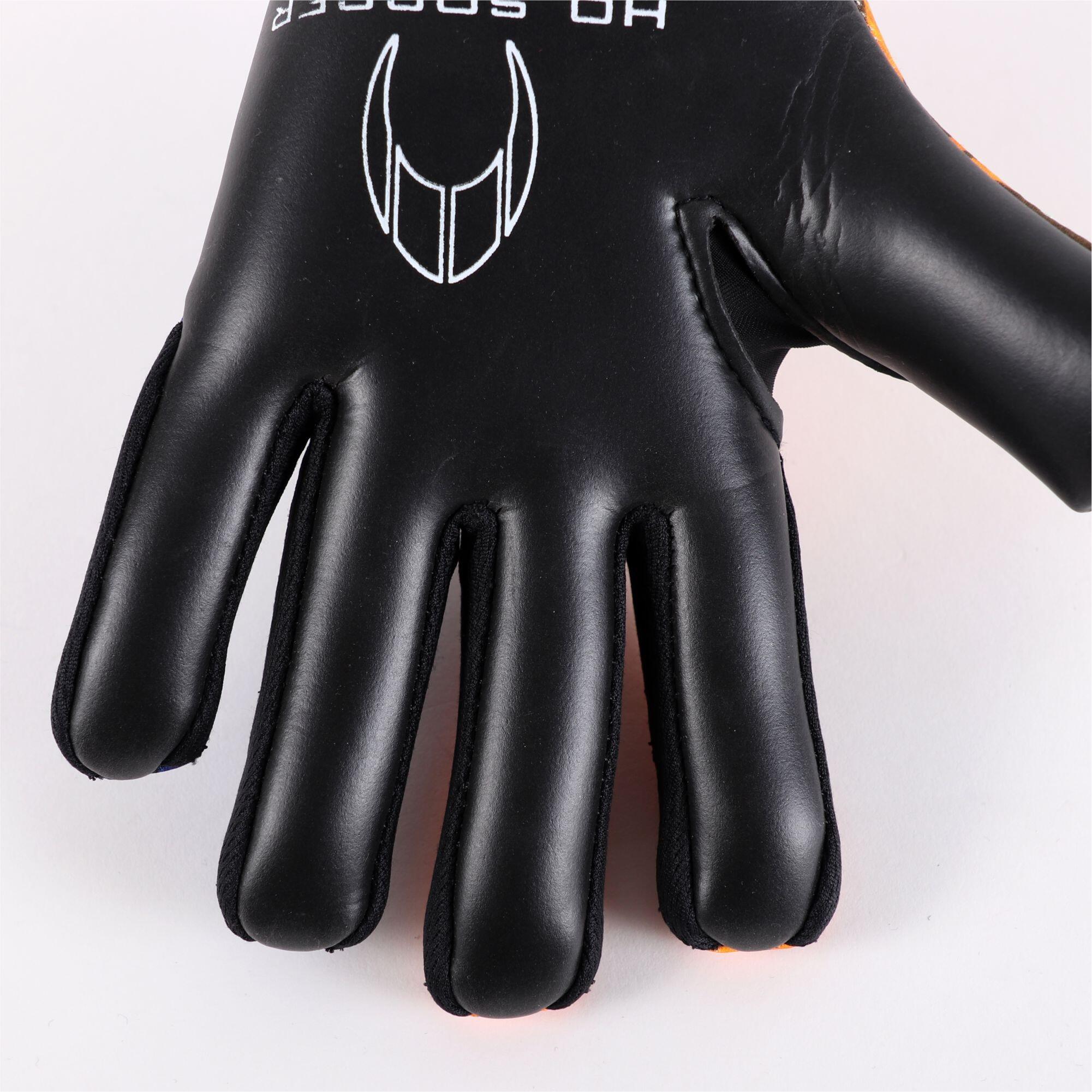 Gants de Gardien de But de Football Rage Plus Electric Orange Blue 5/7
