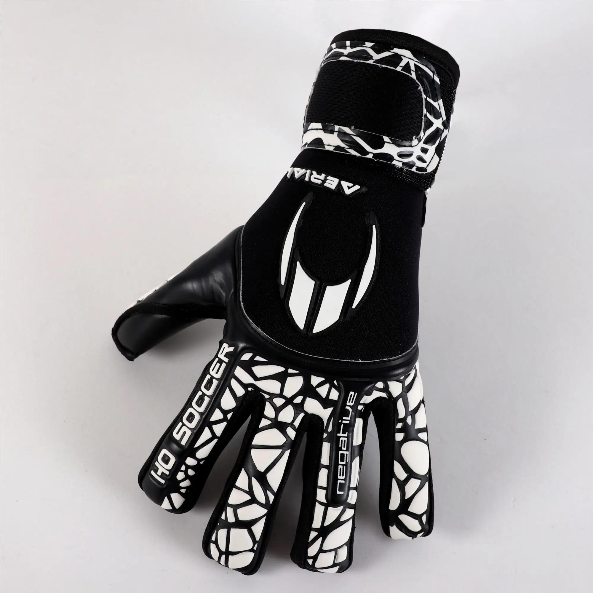 Guanti da portiere Ho Soccer per Bambino Aerial III NG Nero 4/7