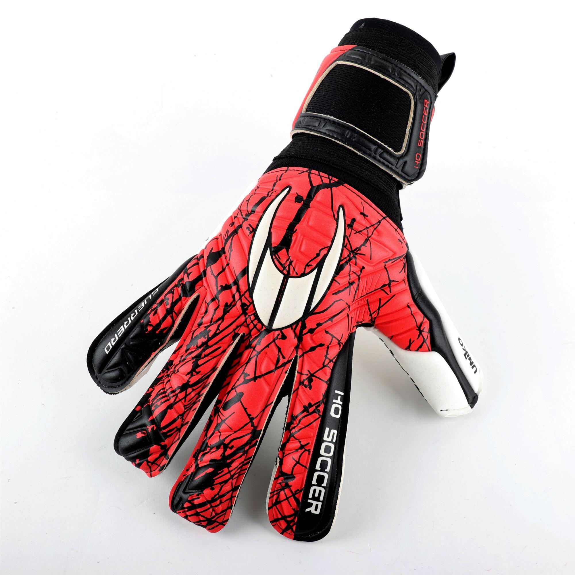 Guanti da portiere Ho Soccer per Adulti Guerrero Uniko RN Rosso 6/7