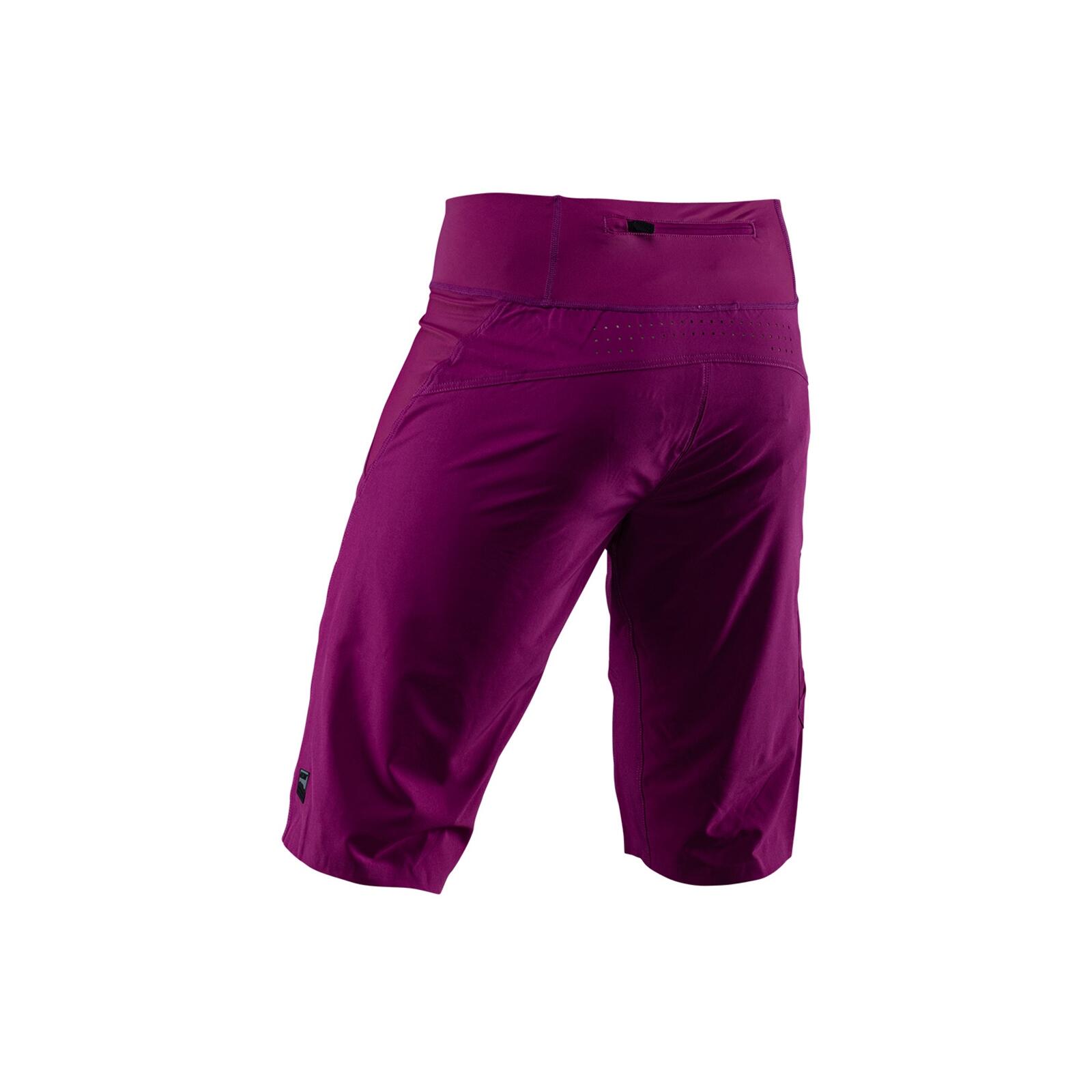 Short VTT femme AllMountain 2.0 résistant à l'eau et à la boue Violet 2/5