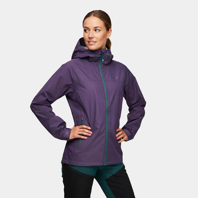 Wanderjacke Damen wasserdicht 2,5-Lagen-Jacke Alpinus Rocchetta