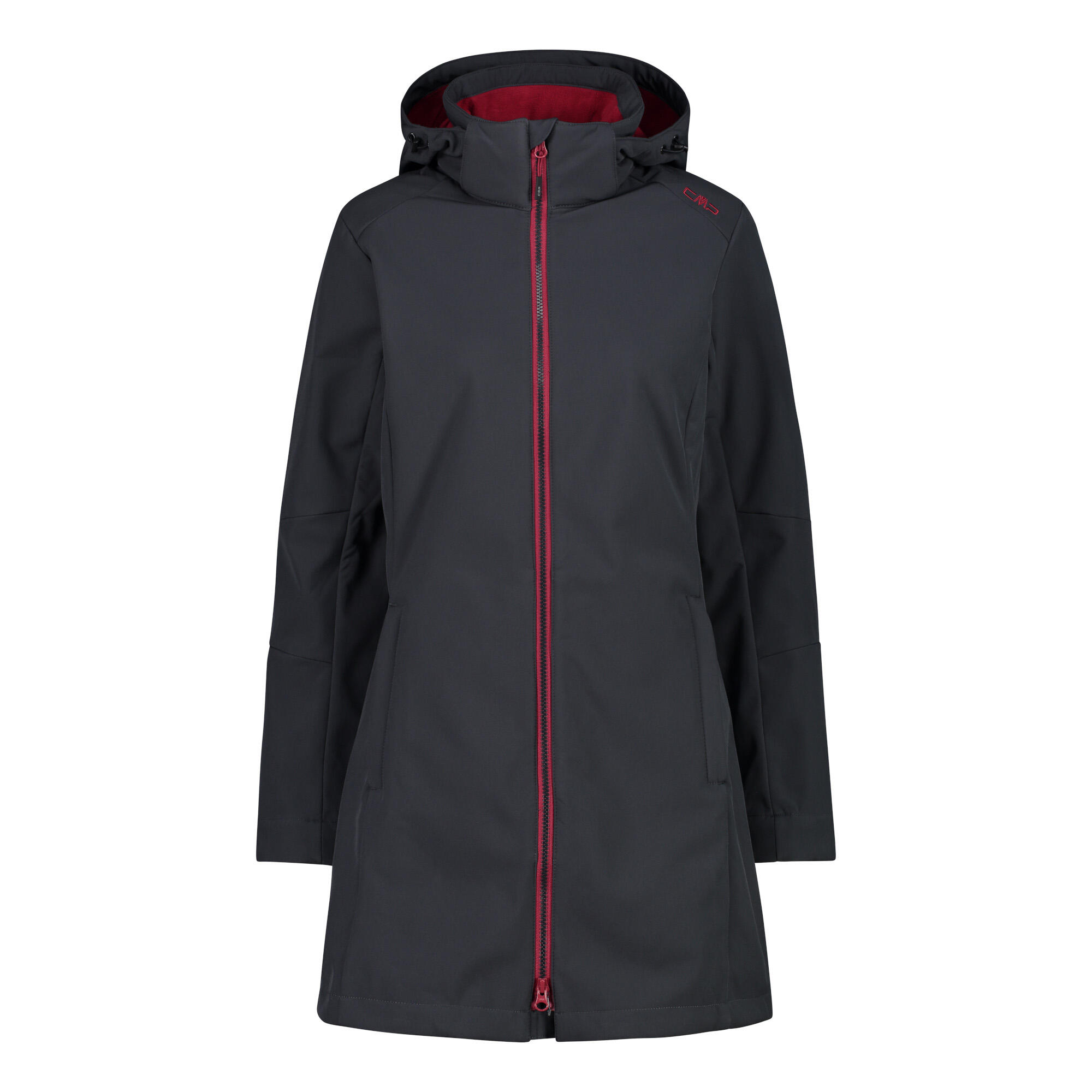 CMP Damen Softshelljacke Zip Hood Softshell Coat 3A08326 Decathlon