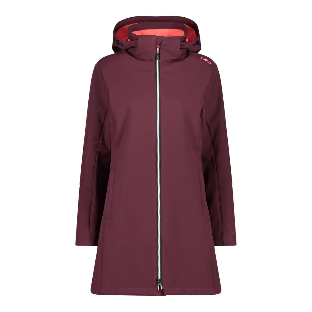 Women's zip-up hooded parka CMP