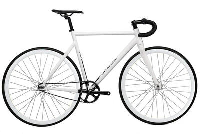 Raval Fixie Fahrrad 30mm - All White