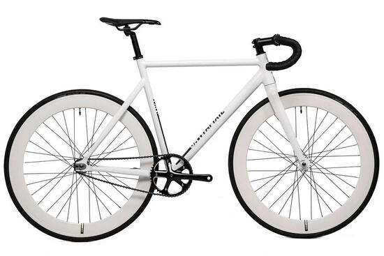 Raval Fixie Fahrrad 60mm - All White