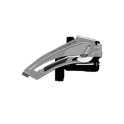 Shimano Umwerfer Cues FD-U6010-L Top-Swing 63-68° 2x10/11-fach