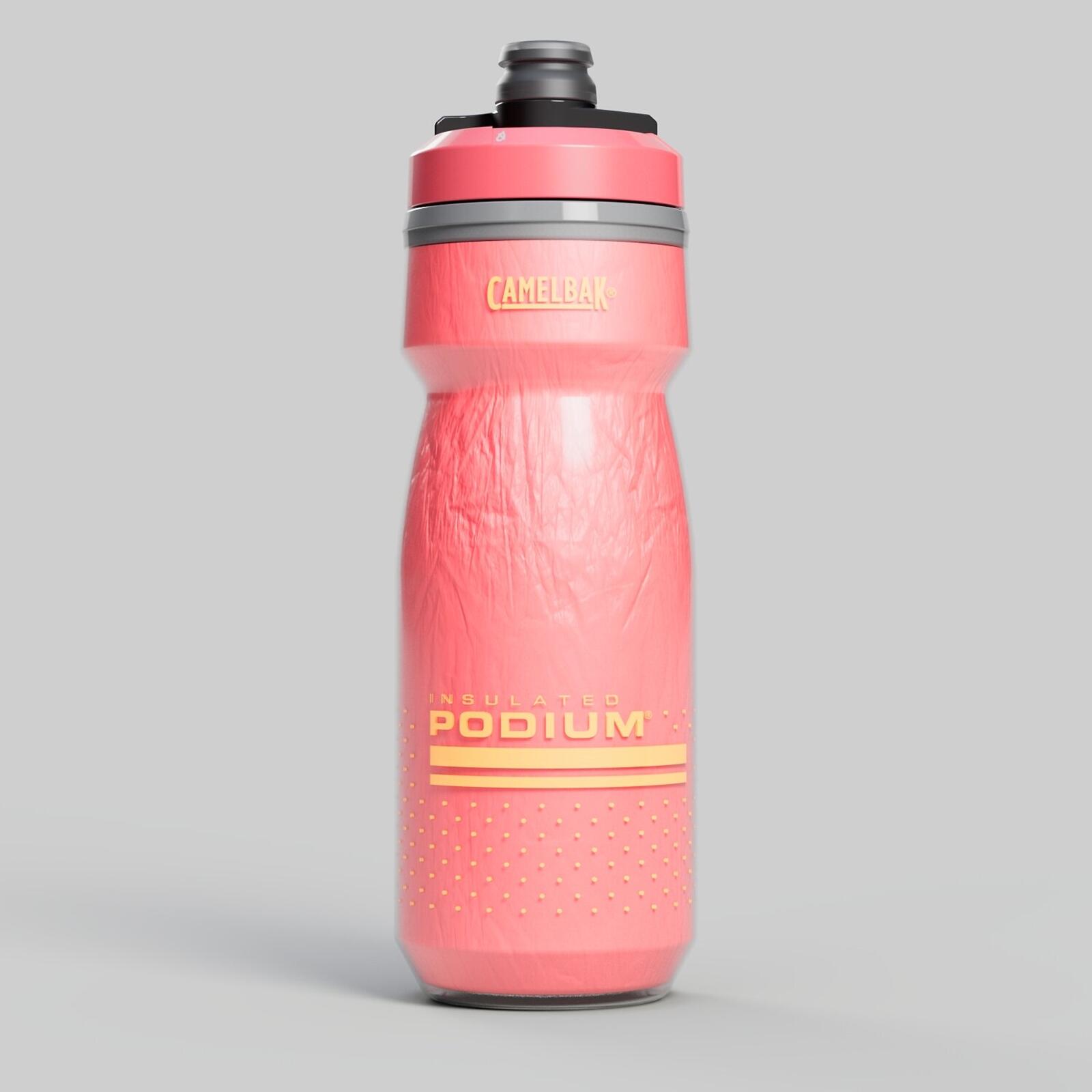 Camelbak - Bidon Isotherme Camelbak Podium Insulated Chill Coral Sunset Rose - 620ml - Gourde - Rose - 600 Ml - Decathlon