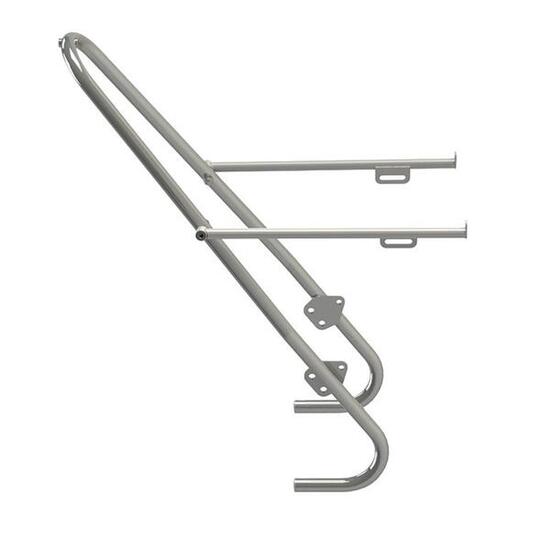 Porte-bagages avant Lowrider Tubus Tara, acier inoxydable, 26-28