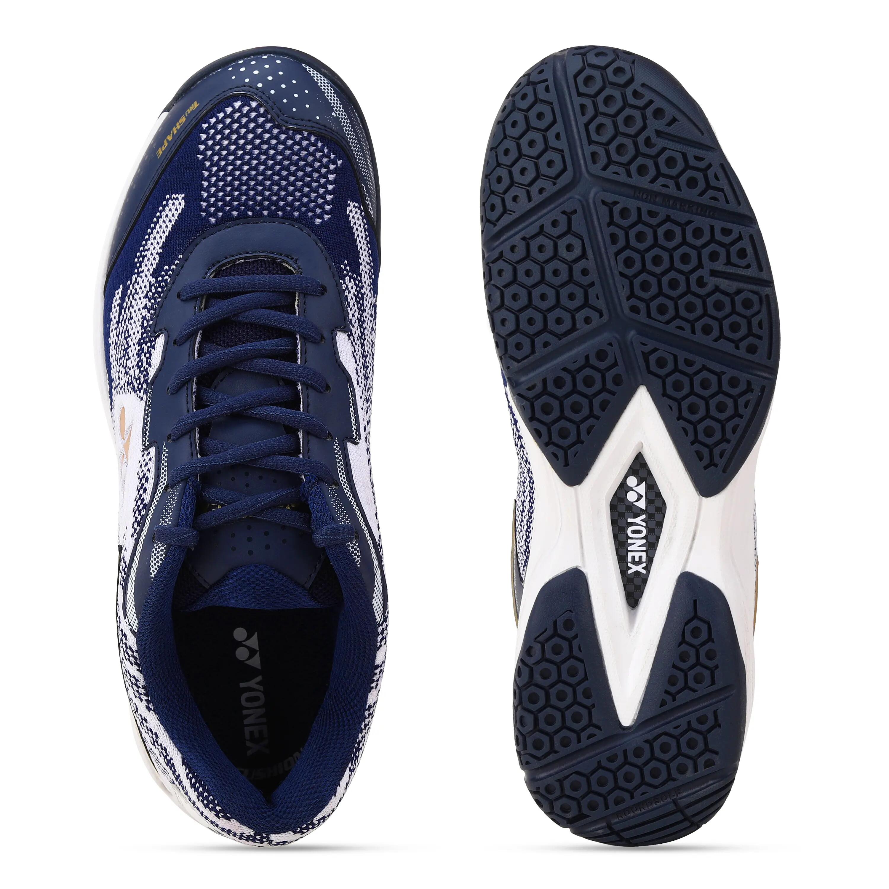 YONEX Badminton Shoes V 200I Indigo Marine White -  5
