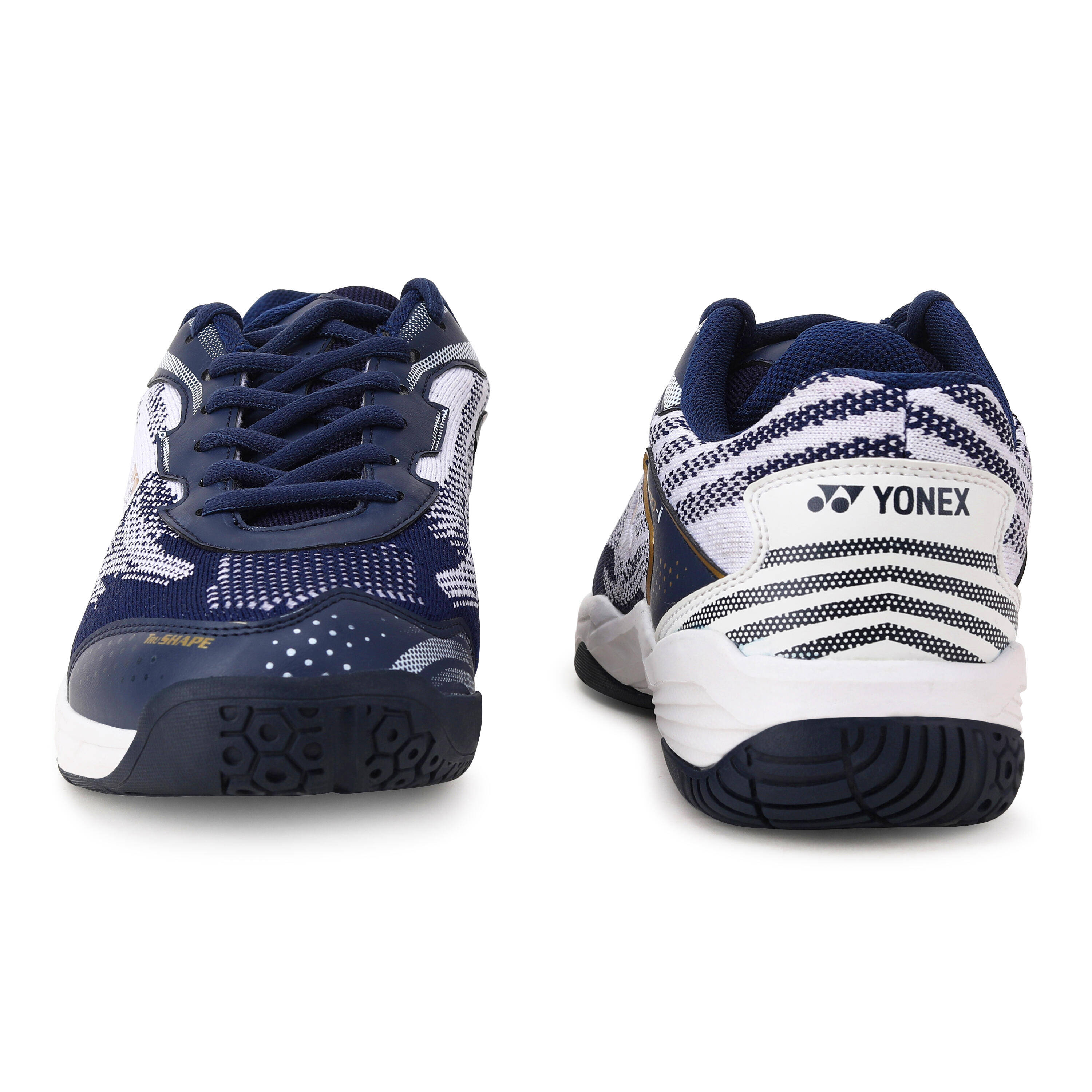 YONEX Badminton Shoes V 200I Indigo Marine White -  4