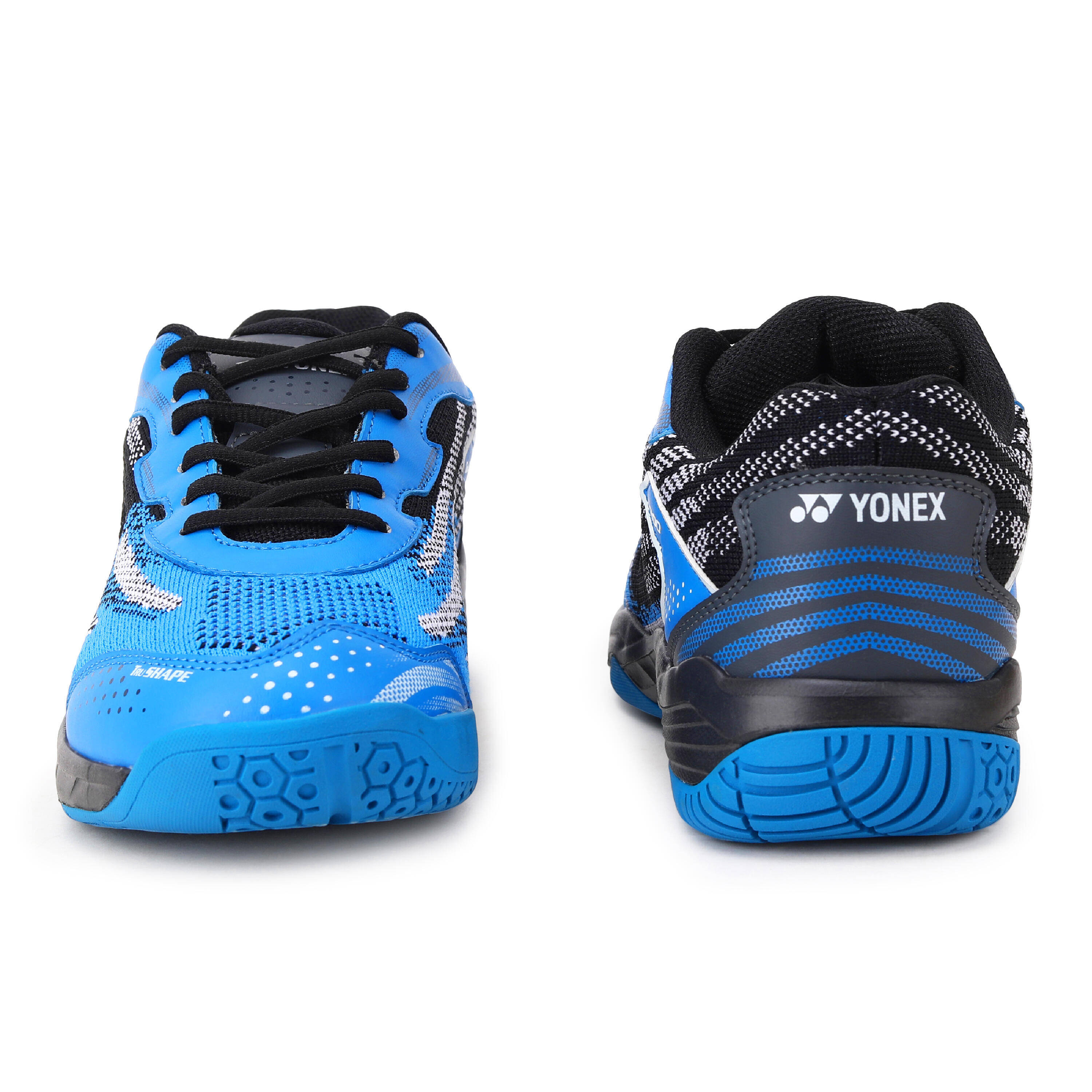 YONEX Badminton Shoes V 200I Hyper Royal Slate Black -  4