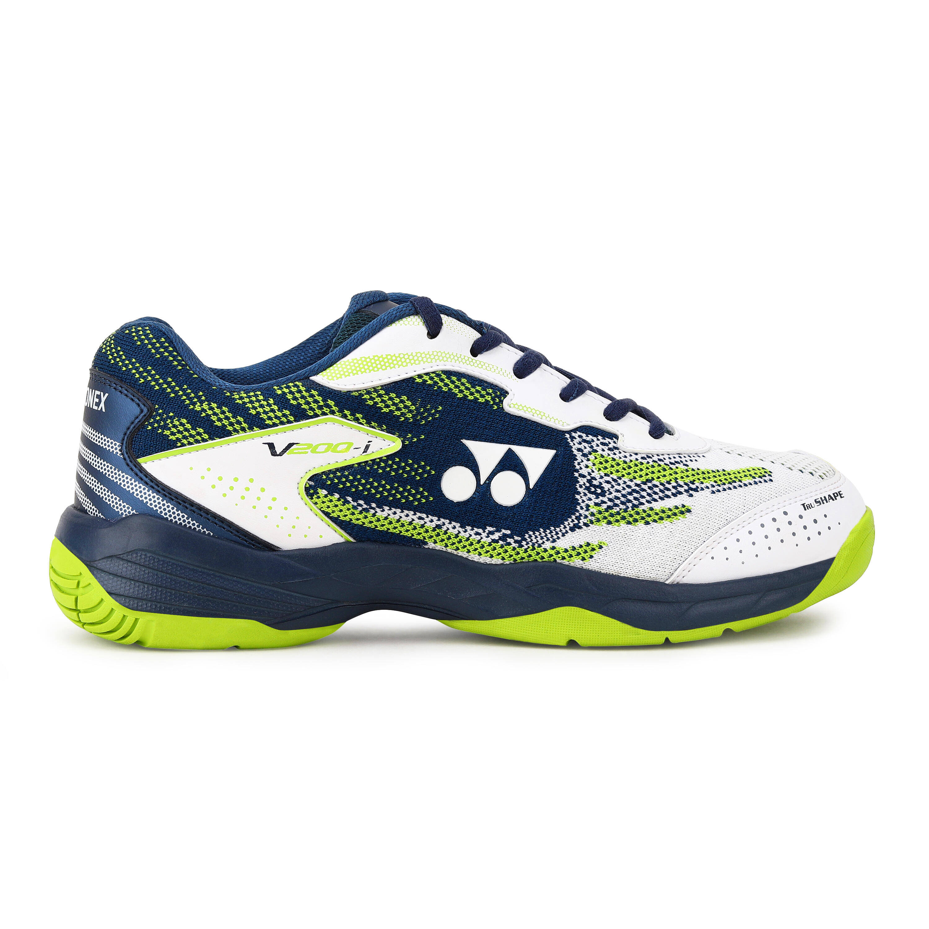 YONEX Badminton Shoes V 200I White DEEP Ocean -  1
