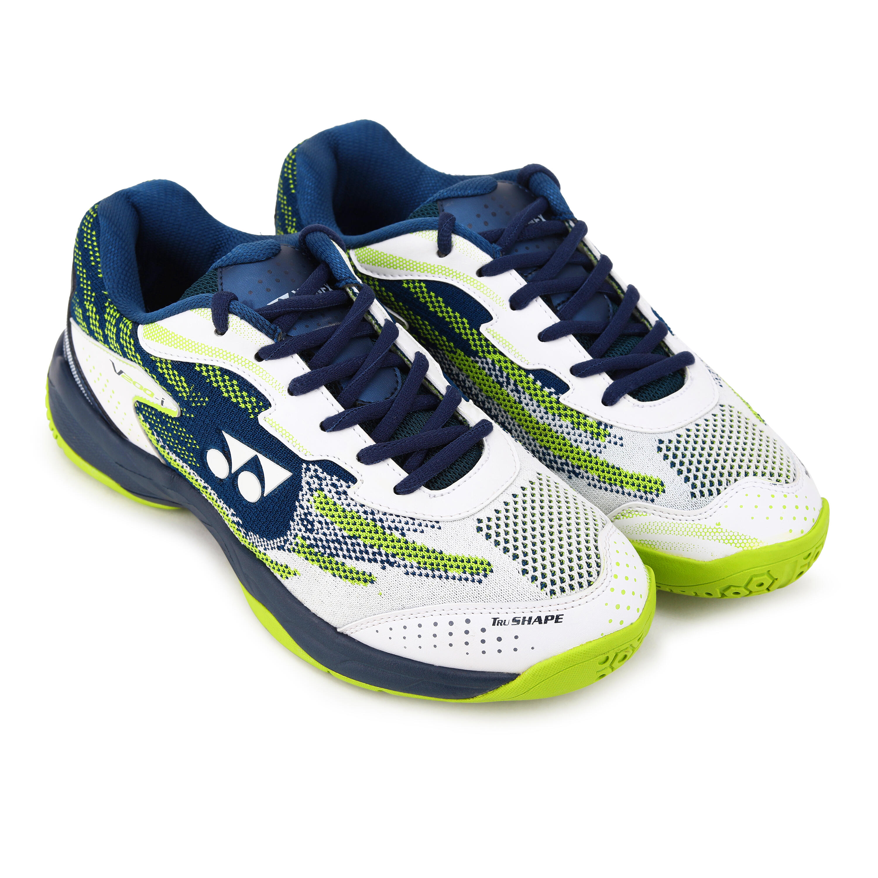 YONEX Badminton Shoes V 200I White DEEP Ocean