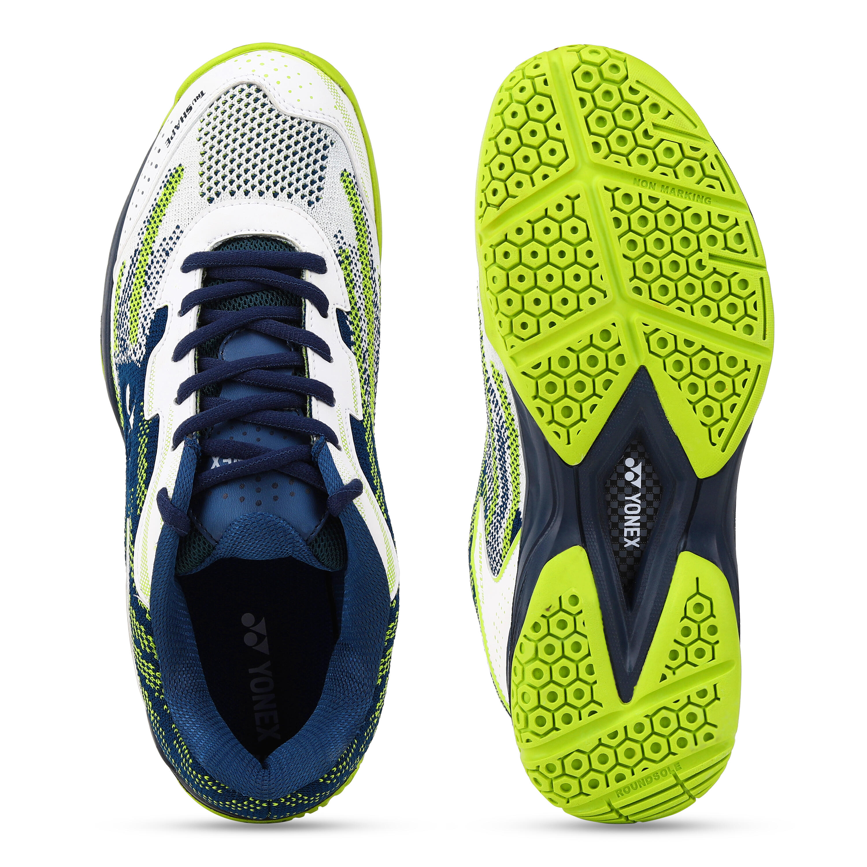 YONEX Badminton Shoes V 200I White DEEP Ocean
