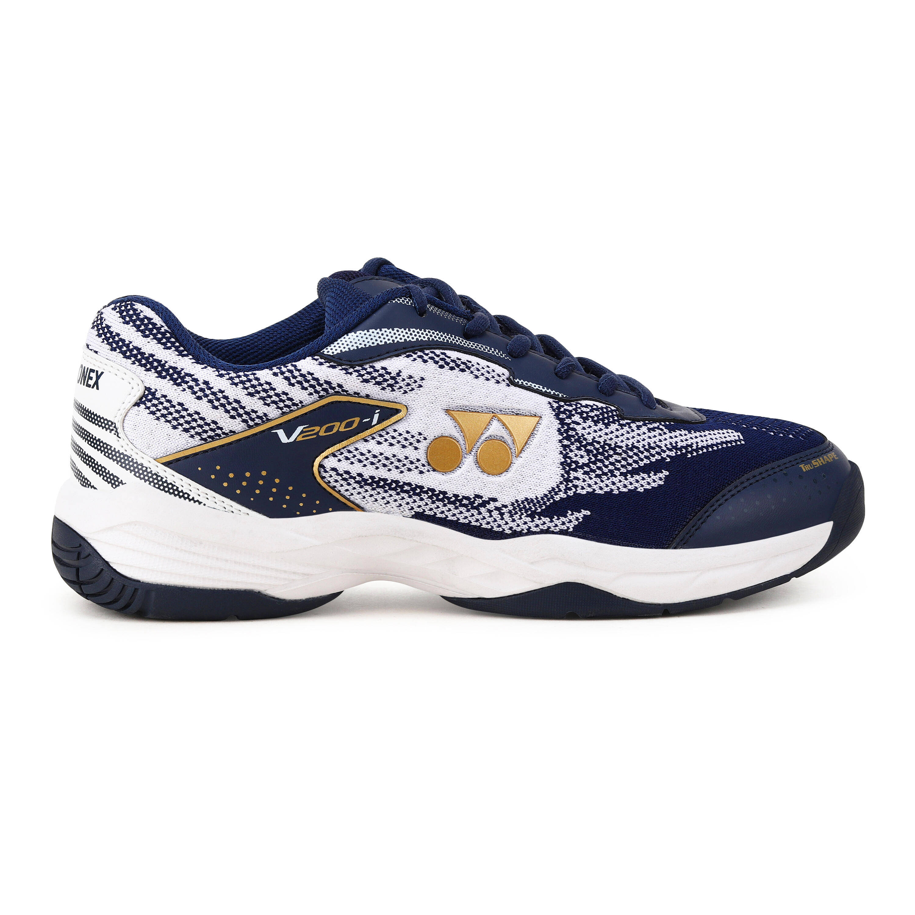 YONEX Badminton Shoes V 200I Indigo Marine White -  1