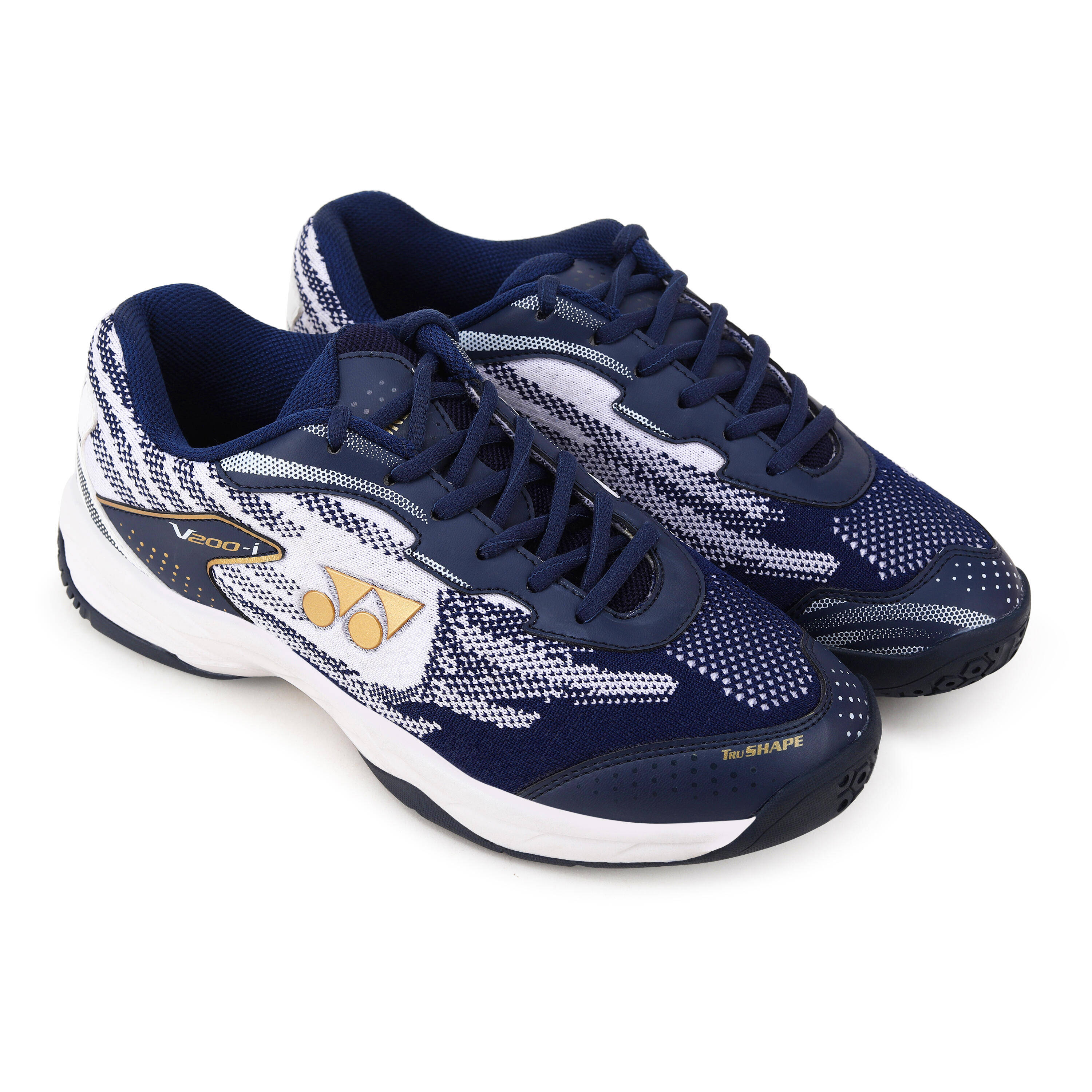 YONEX Badminton Shoes V 200I Indigo Marine White -  3