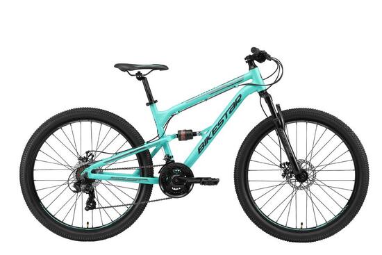 MTB 27.5" alluminio full suspension 21 velocità freno a disco