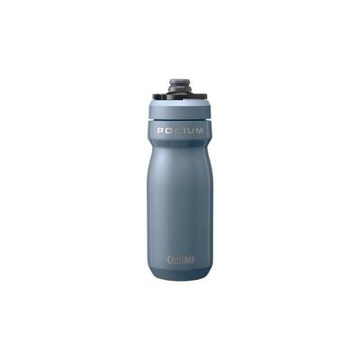 Waterfles bpa-vrij lekvrij 14uur koud 530ml - podium ins steel blauw