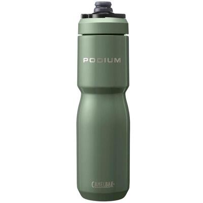 Waterfles monochrome roestvrij staal 650ml - podium ins steel groen