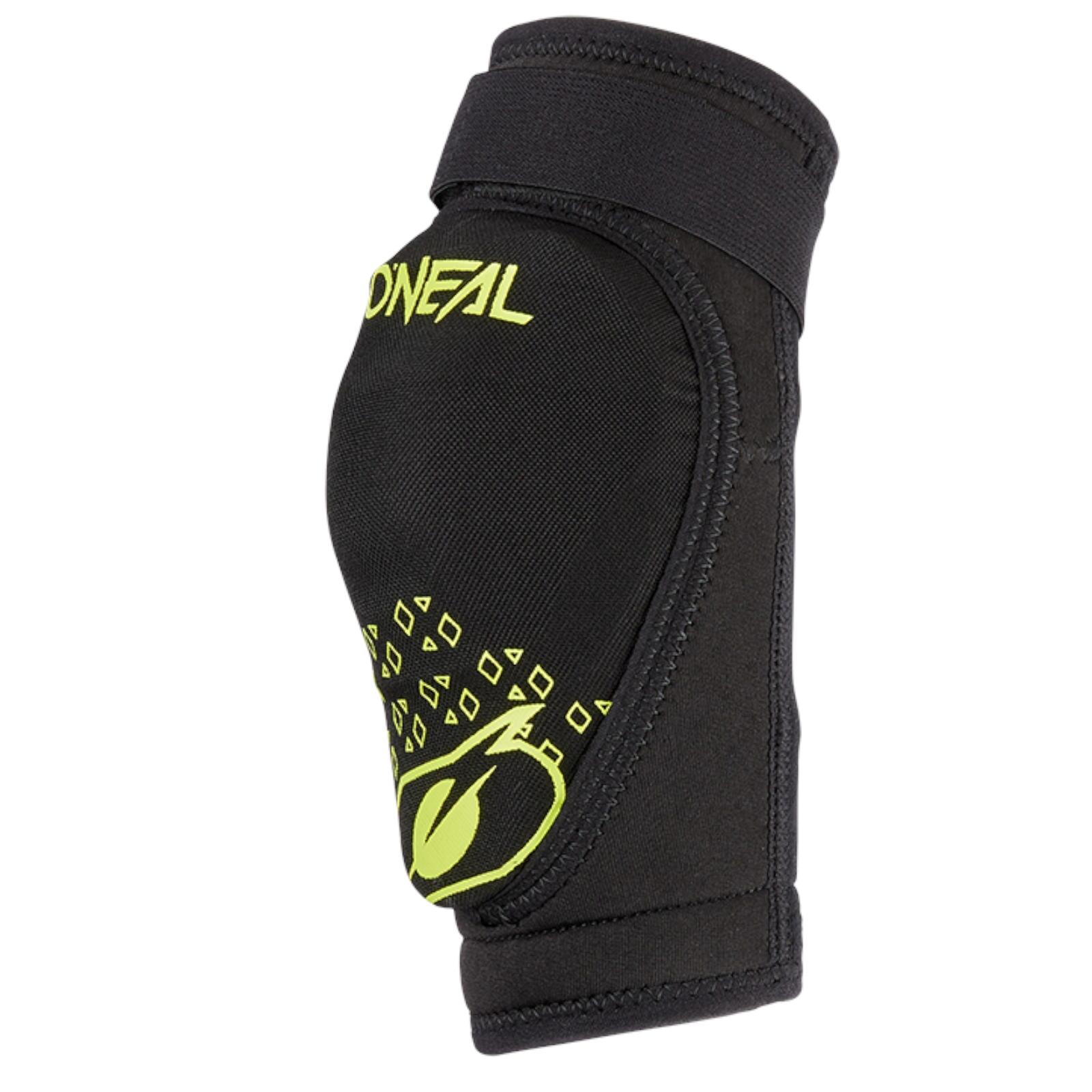 O'Neal Dirt V.23 Kids Elbow Pads Black / Fluorescent Yellow 3/4