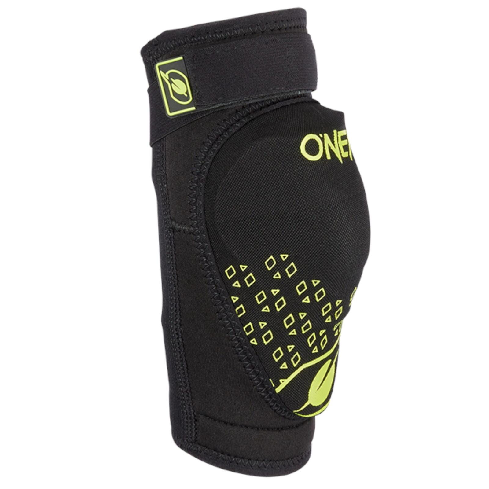 O'Neal Dirt V.23 Kids Elbow Pads Black / Fluorescent Yellow 4/4