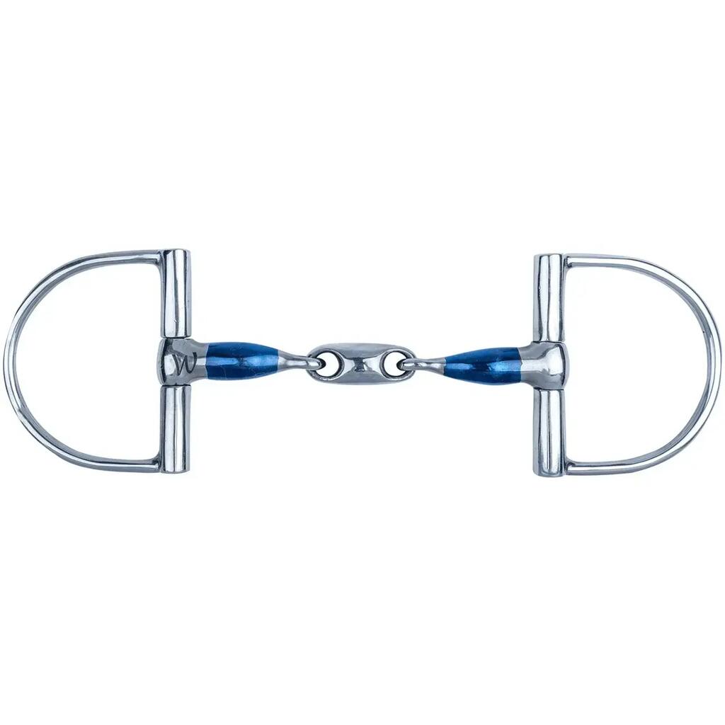 Double broken snaffle bit for horse Waldhausen Sweet Iron